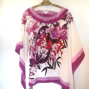 New York & Company scarf type flowy top,  x smal